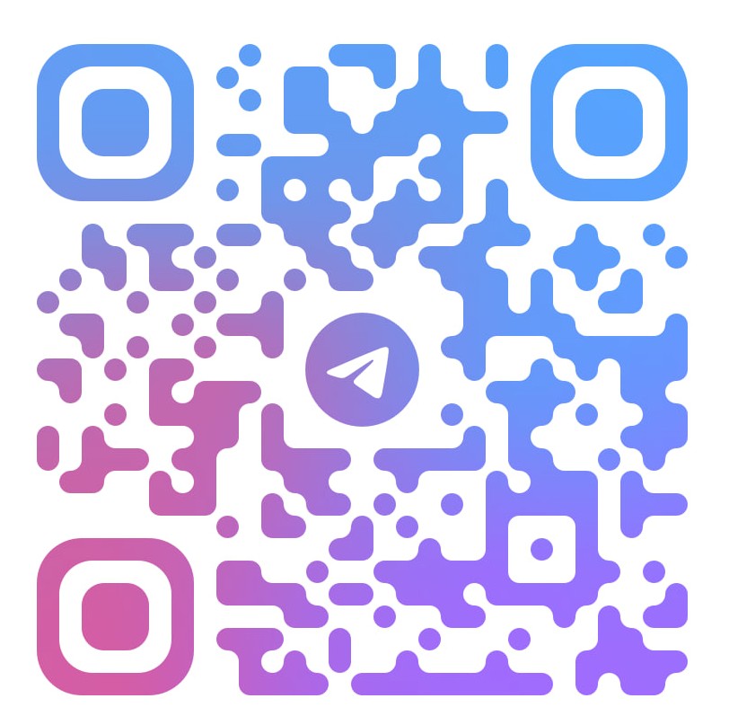 AtomVerb Classes Telegram QR Code