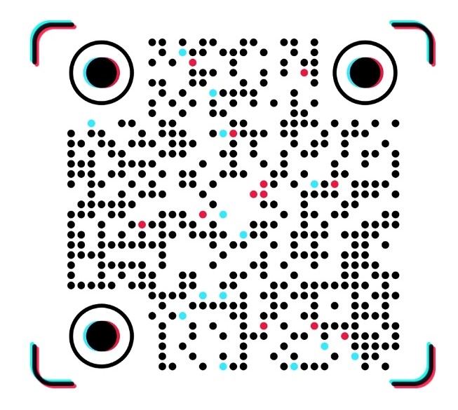 AtomVerb Classes TikTok QR Code